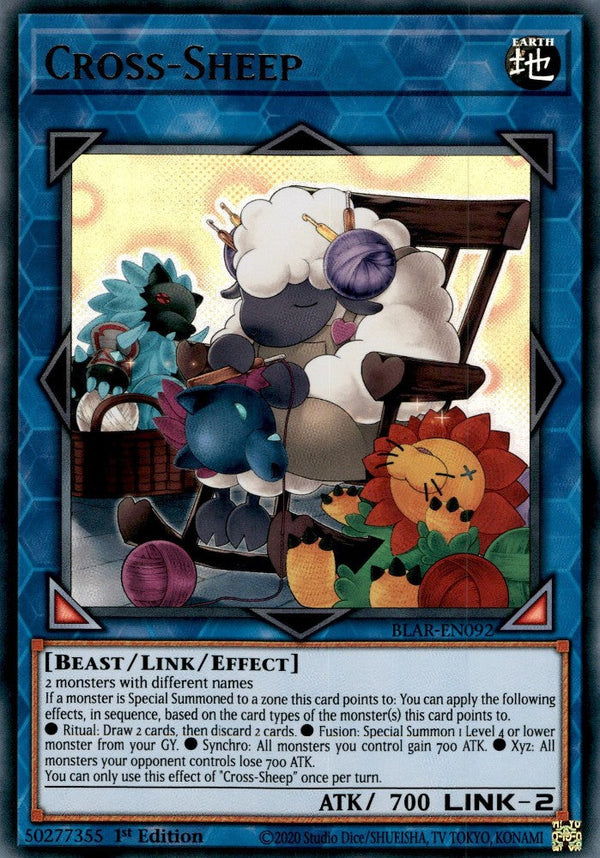 Cross-Sheep - BLAR-EN092 - Ultra Rare - 1st Edition available at 401 Games Canada