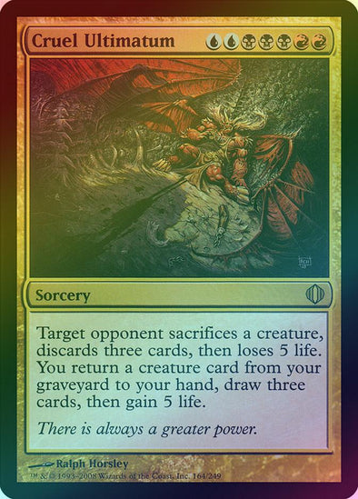 401 Games Canada - Cruel Ultimatum (Foil) (ALA) 401 Games Canada - Cruel Ultimatum (Foil) (ALA)
