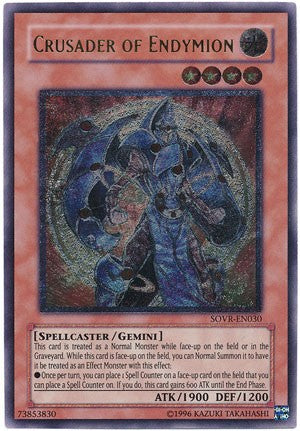 Crusader of Endymion - SOVR-EN030 - Ultimate Rare - Unlimited available at 401 Games Canada