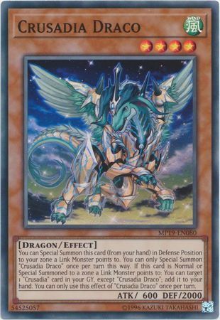 Crusadia Draco - MP19-EN080 - Super Rare - Unlimited available at 401 Games Canada