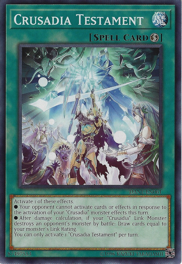 Crusadia Testament - DANE-EN061 - Common - Unlimited available at 401 Games Canada