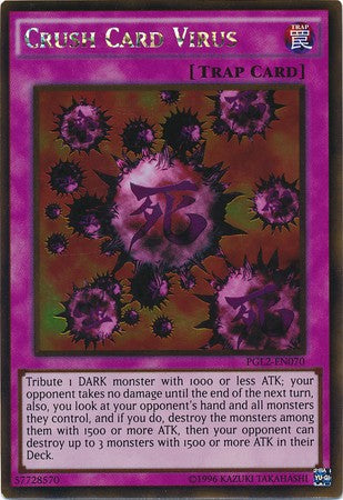 Crush Card Virus - PGL2-EN070 - Gold Rare - Unlimited available at 401 Games Canada