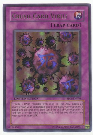 Crush Card Virus - SJCS-EN004 - Ultra Rare available at 401 Games Canada