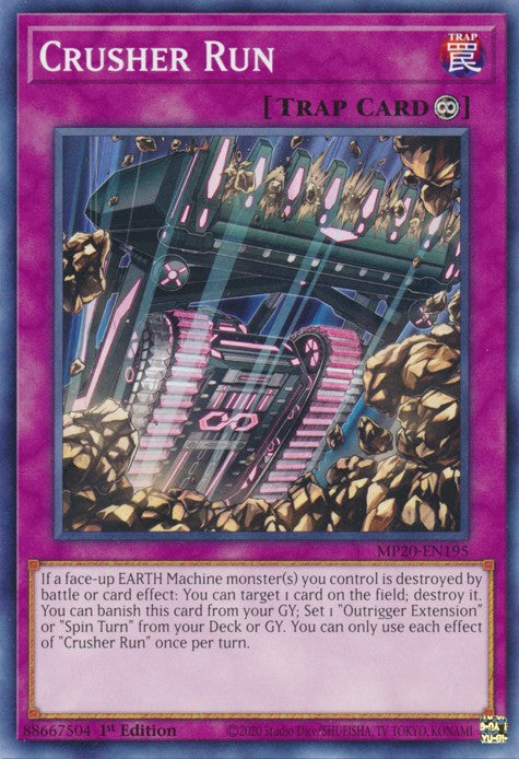 Crusher Run - MP20-EN195 - Common - 1st Edition available at 401 Games Canada