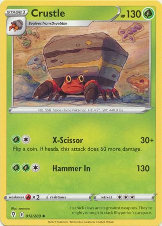 Crustle - 012/203 - Uncommon available at 401 Games Canada