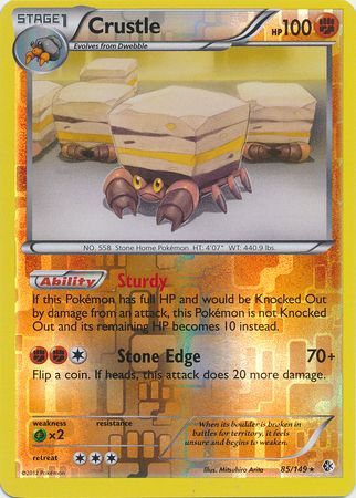 Crustle - 85/149 - Holo Rare - Reverse Holo available at 401 Games Canada