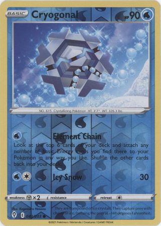 Cryogonal - 043/203 - Common - Reverse Holo available at 401 Games Canada