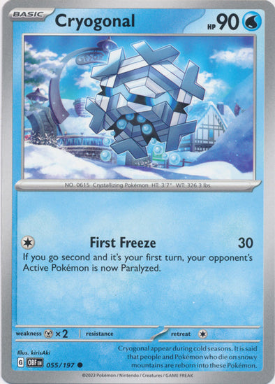 Cryogonal - 055/197 - Common available at 401 Games Canada