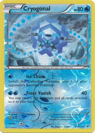 Cryogonal - 33/101 - Rare - Reverse Holo available at 401 Games Canada