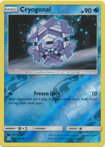 Cryogonal - 46/236 - Common - Reverse Holo available at 401 Games Canada