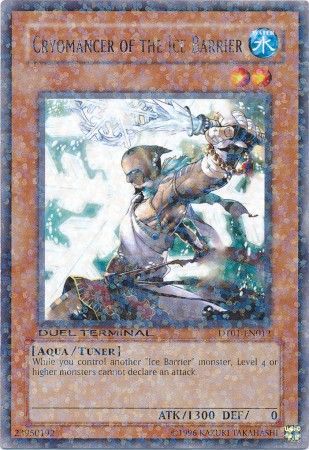 Cryomancer of the Ice Barrier - DT01-EN012 - Rare Parallel Rare available at 401 Games Canada