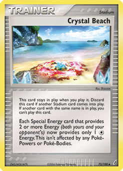 Crystal Beach - 75/100 - Uncommon available at 401 Games Canada