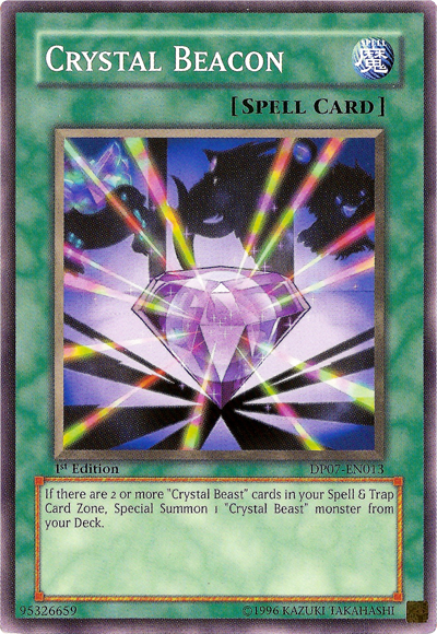 Crystal Beacon - DP07-EN013 - Common - 1st Edition available at 401 Games Canada
