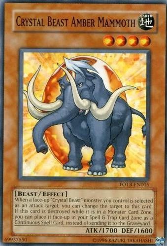 Crystal Beast Amber Mammoth - FOTB-EN005 - Common - Unlimited available at 401 Games Canada
