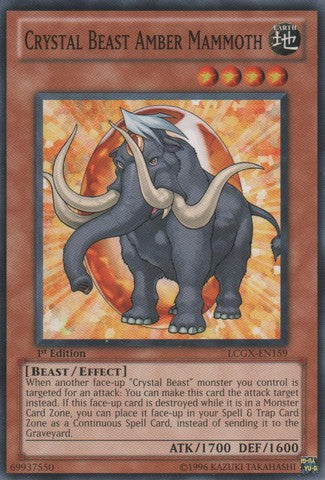 Crystal Beast Amber Mammoth - LCGX-EN159 - Common - 1st Edition available at 401 Games Canada