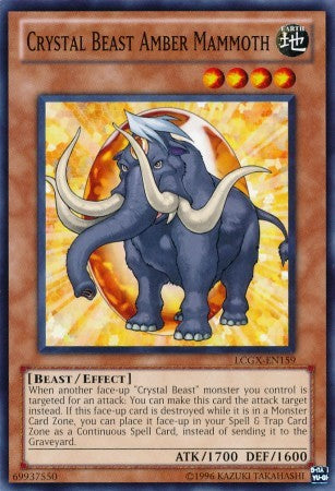 Crystal Beast Amber Mammoth - LCGX-EN159 - Common - Unlimited available at 401 Games Canada