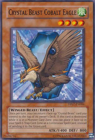 Crystal Beast Cobalt Eagle - DP07-EN006 - Common - Unlimited available at 401 Games Canada