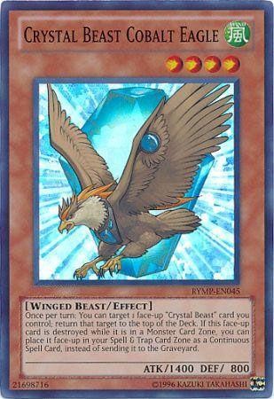 Crystal Beast Cobalt Eagle - RYMP-EN045 - Super Rare - Unlimited available at 401 Games Canada