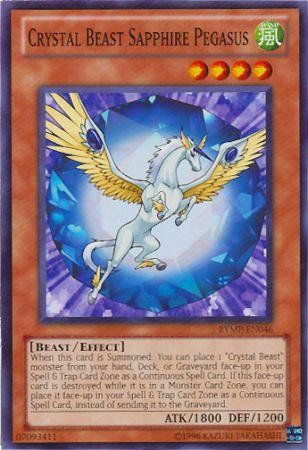 Crystal Beast Sapphire Pegasus - RYMP-EN046 - Common - Unlimited available at 401 Games Canada