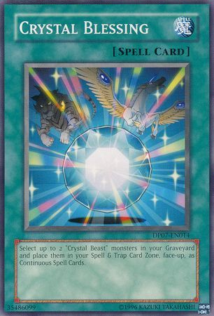 Crystal Blessing - DP07-EN014 - Common - Unlimited available at 401 Games Canada