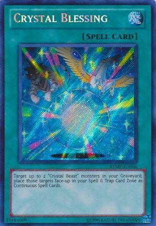 Crystal Blessing - RYMP-EN050 - Secret Rare - Unlimited available at 401 Games Canada