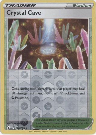 Crystal Cave - 144/203 - Uncommon - Reverse Holo available at 401 Games Canada