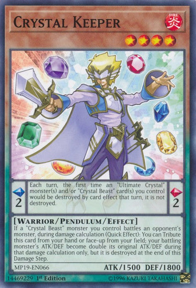 Crystal Keeper - MP19-EN066 - Common - 1st Edition available at 401 Games Canada