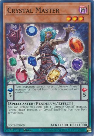 Crystal Master - SDCB-EN009 - Common - 1st Edition available at 401 Games Canada