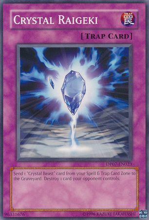 Crystal Raigeki - DP07-EN023 - Common - Unlimited available at 401 Games Canada