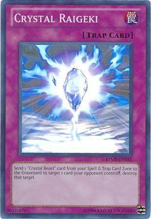 Crystal Raigeki - RYMP-EN055 - Super Rare - Unlimited available at 401 Games Canada