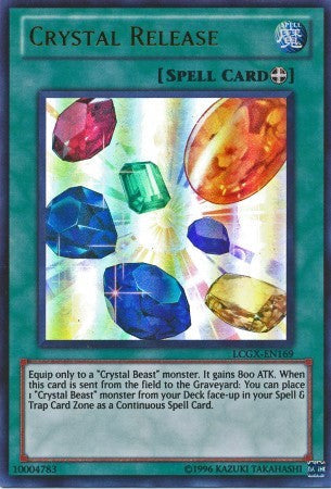 Crystal Release - LCGX-EN169 - Ultra Rare - Unlimited available at 401 Games Canada