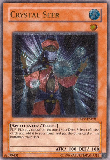 Crystal Seer - TAEV-EN031 - Ultimate Rare - Unlimited available at 401 Games Canada