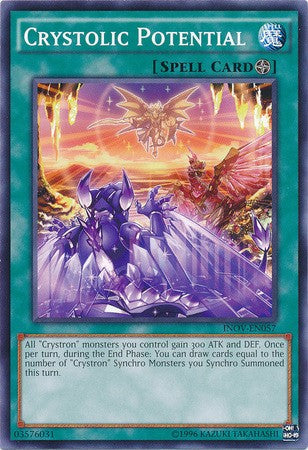 Crystolic Potential - INOV-EN057 - Common - Unlimited available at 401 Games Canada