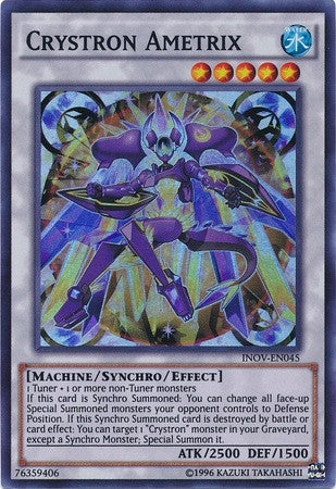 Crystron Ametrix - INOV-EN045 - Super Rare - Unlimited available at 401 Games Canada