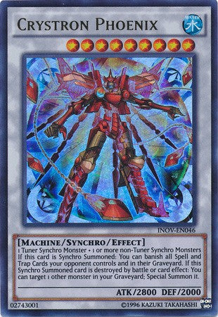 Crystron Phoenix - INOV-EN046 - Ultra Rare - Unlimited available at 401 Games Canada