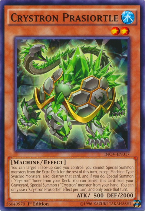 Crystron Prasiortle - INOV-EN017 - Common - 1st Edition available at 401 Games Canada