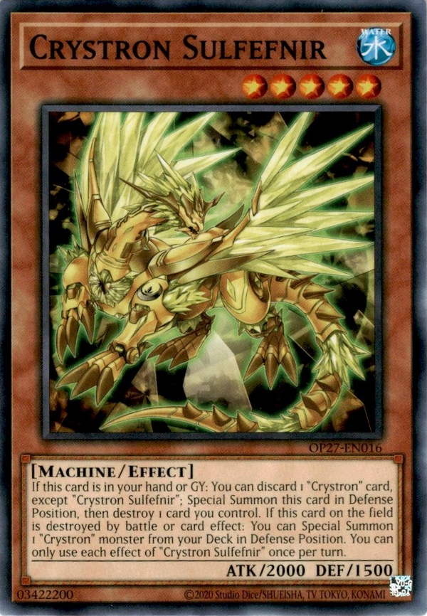 Crystron Sulfefnir - OP27-EN016 - Common - Unlimited