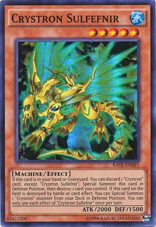 Crystron Sulfefnir - RATE-EN021 - Super Rare - Unlimited available at 401 Games Canada