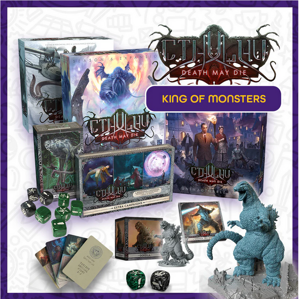 cthulhu death may die monsters 401 Games Canada - Cthulhu: Death May Die S5/6 Retail Pledge
