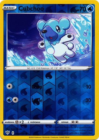 Cubchoo - 048/189 - Common - Reverse Holo available at 401 Games Canada