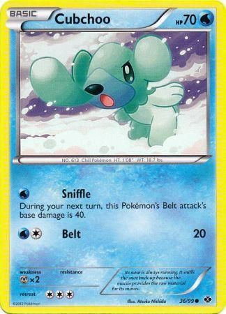 Cubchoo - 36/99 - Common available at 401 Games Canada