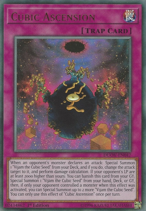 Cubic Ascension - DUOV-EN047 - Ultra Rare - 1st Edition available at 401 Games Canada