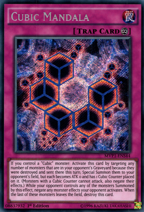 Cubic Mandala - MVP1-ENS44 - Secret Rare - 1st Edition available at 401 Games Canada