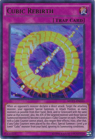 Yu-Gi-Oh! Sammelkarte Cubic Rebirth MVP1-EN043 Ultra Rare Unlimited Edition