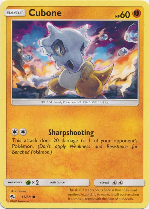 Cubone - 37/68 - Common available at 401 Games Canada