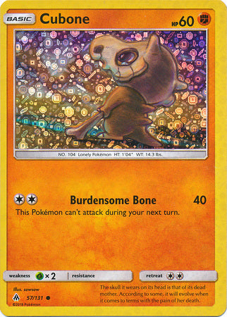 Cubone - 57/131 - General Mills - Promo available at 401 Games Canada