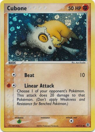 Cubone - 60/112 - Common - Reverse Holo available at 401 Games Canada