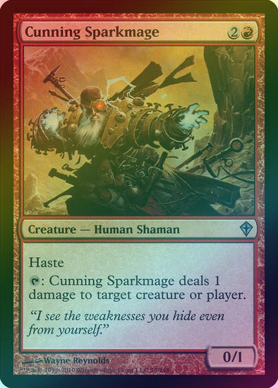 Cunning Sparkmage (Foil) (WWK) available at 401 Games Canada