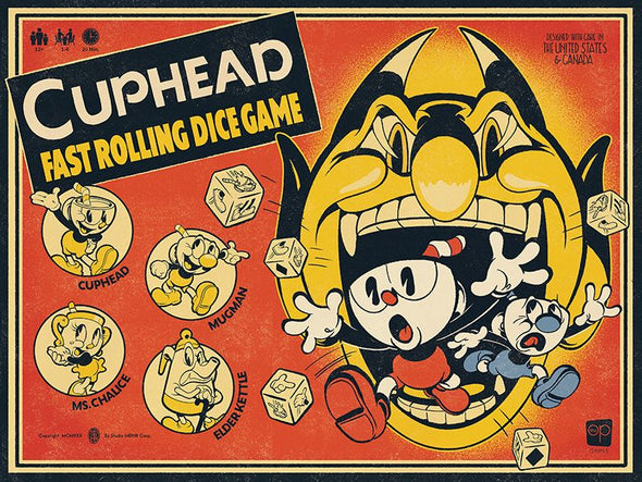 Cuphead - Fast Rolling Dice Game available at 401 Games Canada