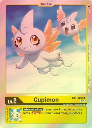 Cupimon (Resurgence Booster Reprint) - BT1-006 - Rare (Foil) available at 401 Games Canada